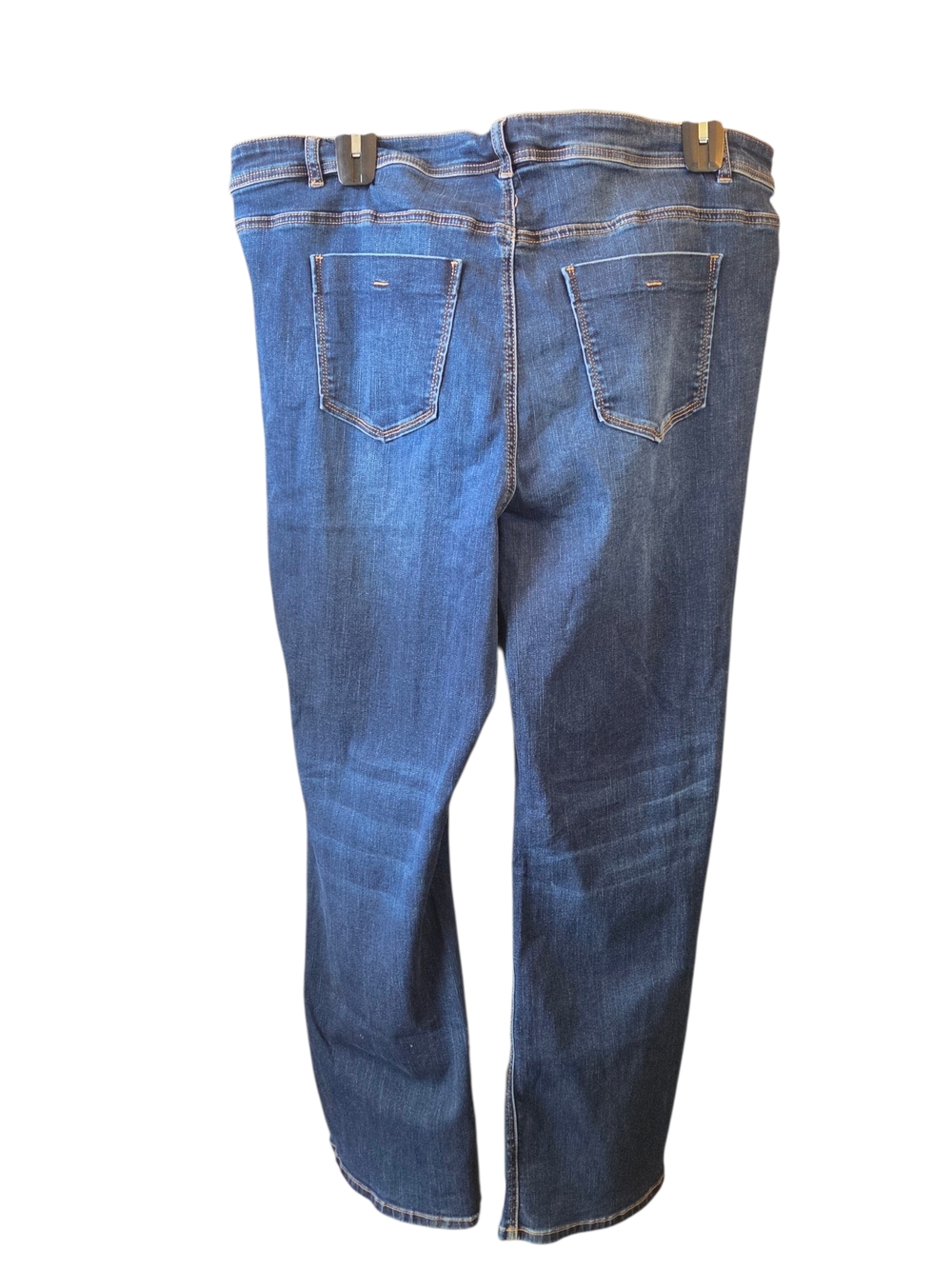 Love And Legend  Straight-Leg Jeans in Dark Blue Size 22 - Picture 3 of 6